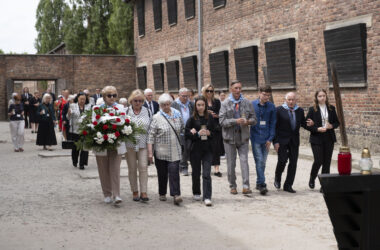 Uroczystości upamiętniające pierwszego transportu więźniów do Auschwitz
