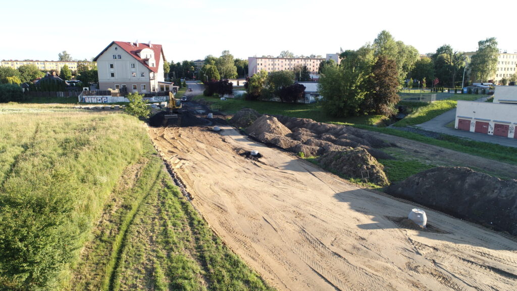 Budowa kolejny etap nowej Ulicy Krasińskiego w Oświęcimiu