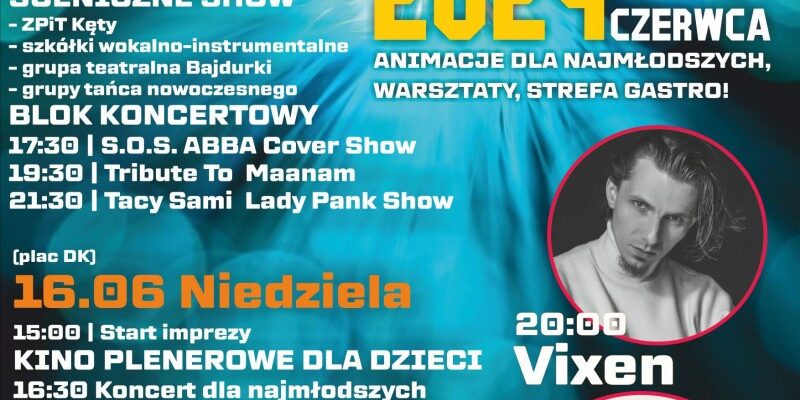 Dni Kęt 2024 - program wydarzeń