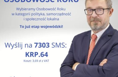Paweł Plinta – kandydat w wojewódzkim finale plebiscytu Osobowość Roku 2024.