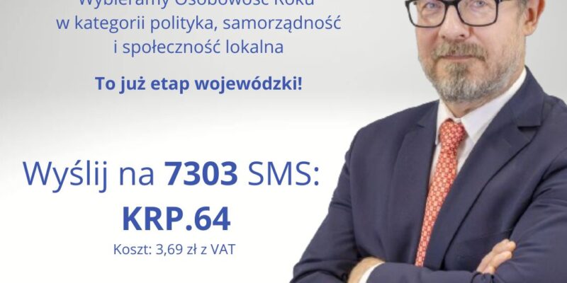 Paweł Plinta – kandydat w wojewódzkim finale plebiscytu Osobowość Roku 2024.