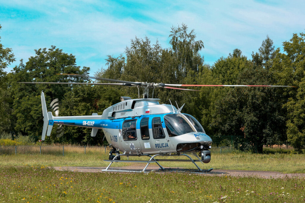 Super Nowoczesny Śmigłowiec Bell-407 GXi