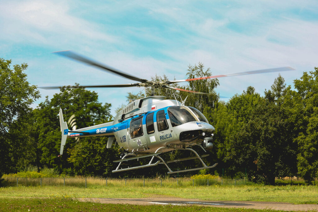 Super Nowoczesny Śmigłowiec Bell-407 GXi