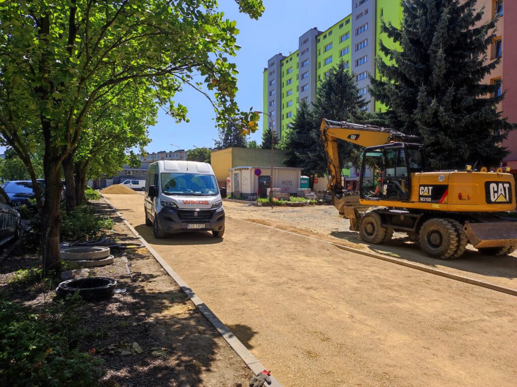 Nowa inwestycja drogowa na ulicy 3 Maja w Oświęcimiu