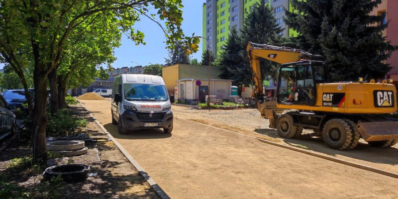 Nowa inwestycja drogowa na ulicy 3 Maja w Oświęcimiu