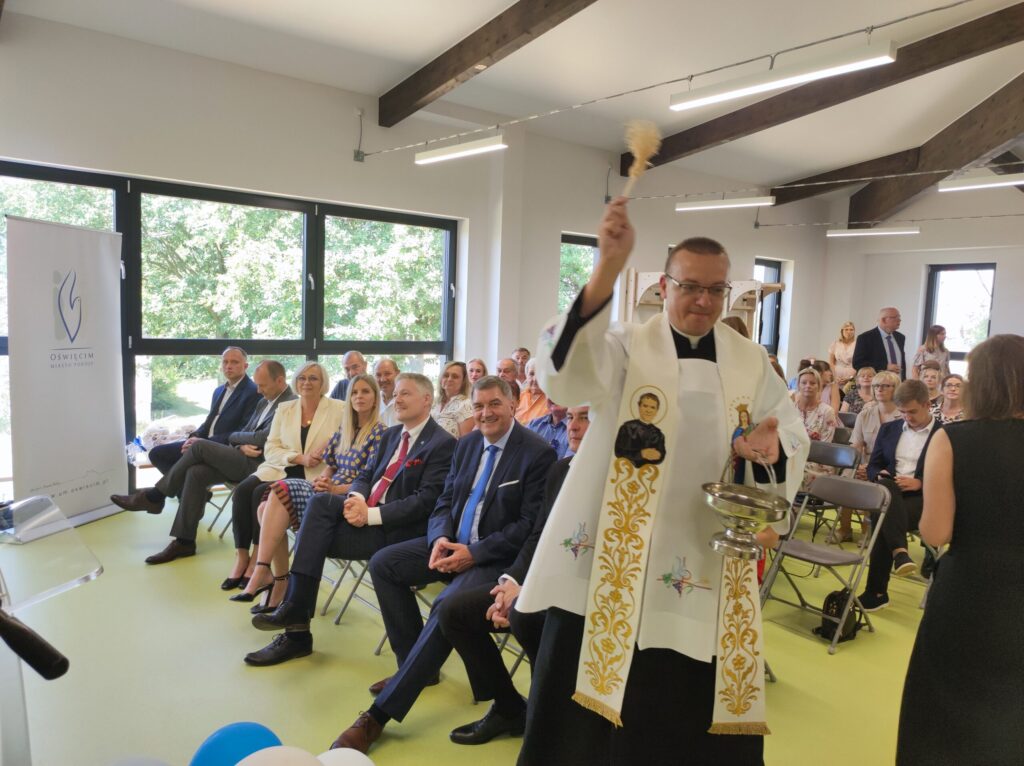 Nowo otwarty żłobek i przedszkole na osiedlu Stare Stawy w Oświęcimiu.