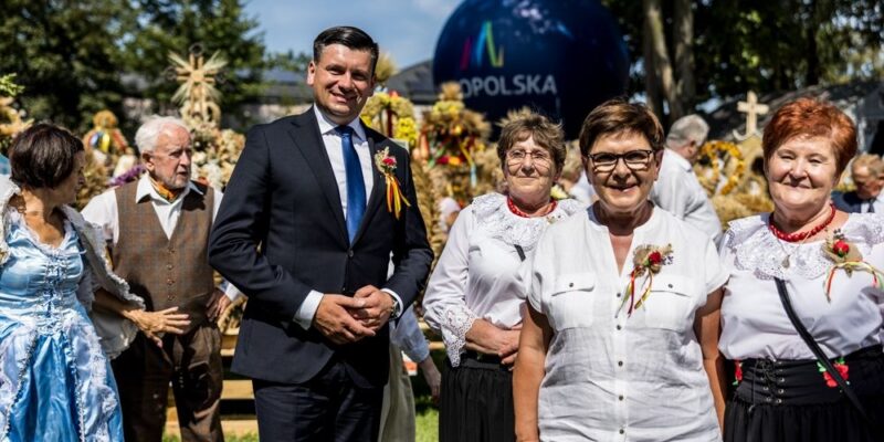 Uroczystości i Goście Specjalni na Dożynkach w Polance Wielkiej