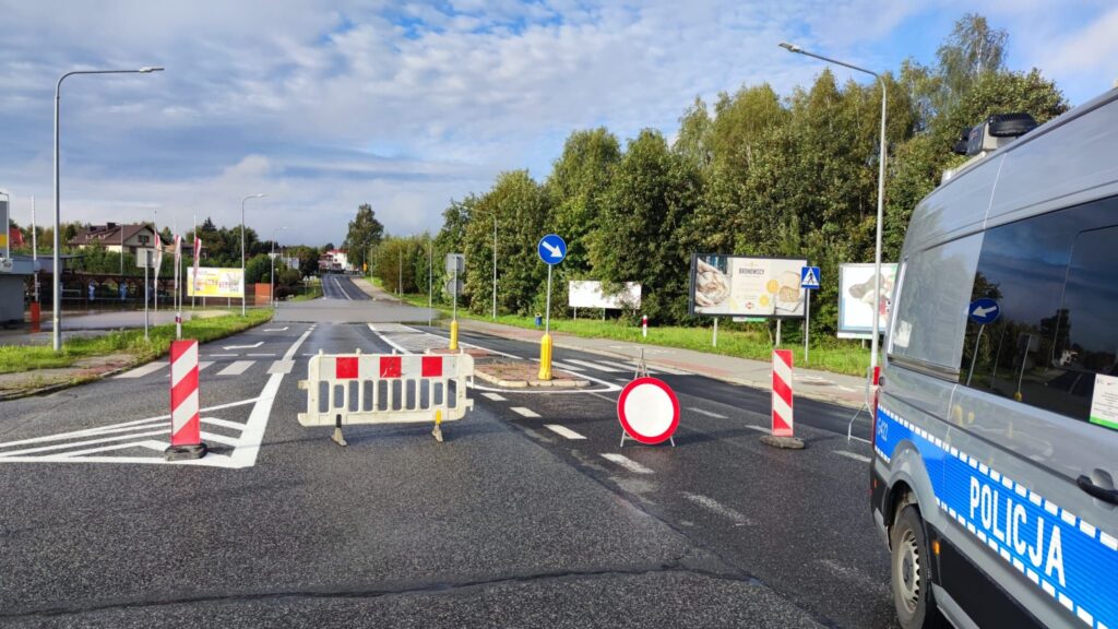 Brzeszcze i Jawiszowice: Nieprzejezdne drogi po intensywnych opadach