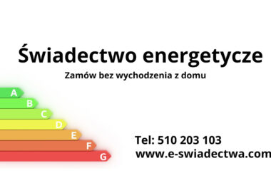 Świadectwo Charakterystyki Energetycznej Gdzie Uzyskać