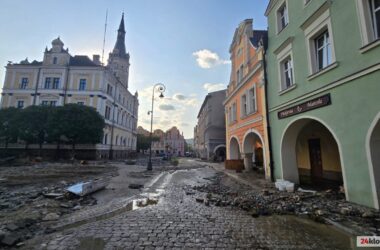 Wsparcie finansowe dla Lądka-Zdroju po powodzi.