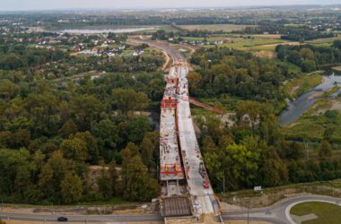 Prace nad budową obwodnicy Oświęcimia i nowego mostu na Sole nabierają tempa