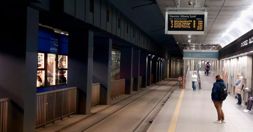 Kraków metro szybki tramwaj