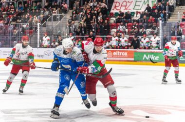 EC Będzin Zagłębie Sosnowiec – Re-Plast Unia Oświęcim 4:3 (3:1, 0:1, 1:1)