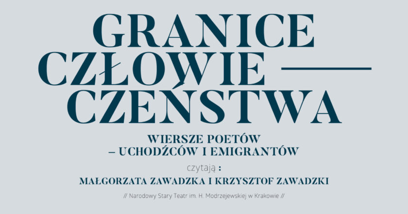 Poetyckie spotkanie w MDSM: "Granice człowieczeństwa" – Krakowski Salon Poezji