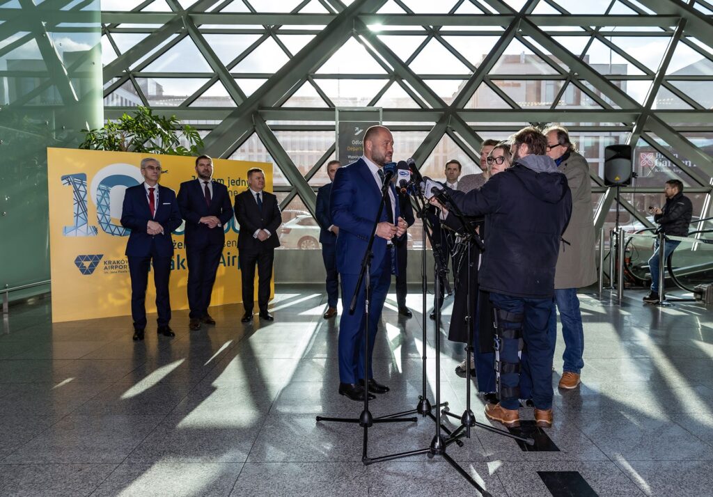 Kraków Airport obsłużył 10-milionowego pasażera