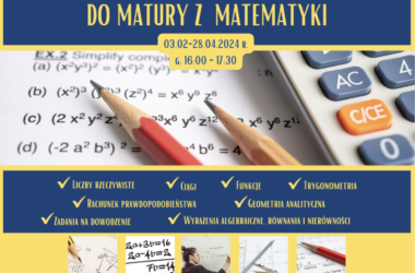 Bezpłatny kurs przygotowawczy do matury z matematyki