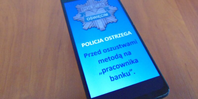 policja oszust