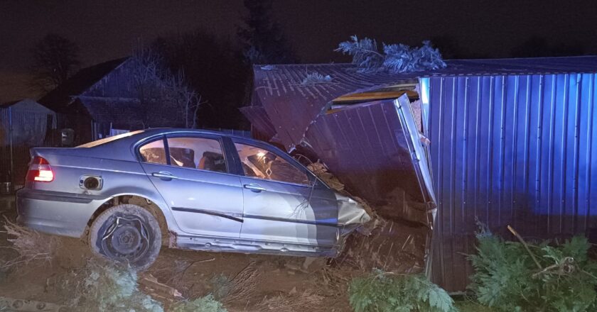 Polanka Wielka: 30-letni obywatel Ukrainy spowodował kolizję po alkoholu