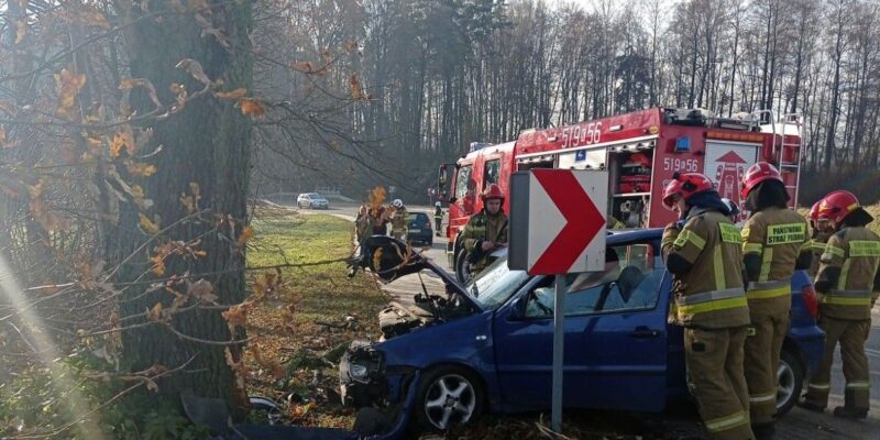 Jawiszowice: Wypadek Drogowy na Ulicy Bielskiej