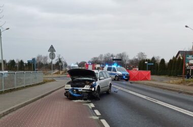 Śmiertelne zderzenie na DK 44 w Oświęcimiu